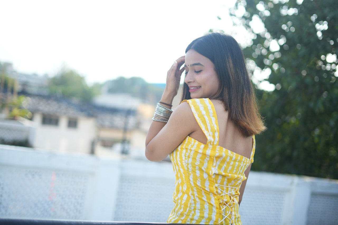 Trishudra Kanak – The Sunshine Kurti ☀