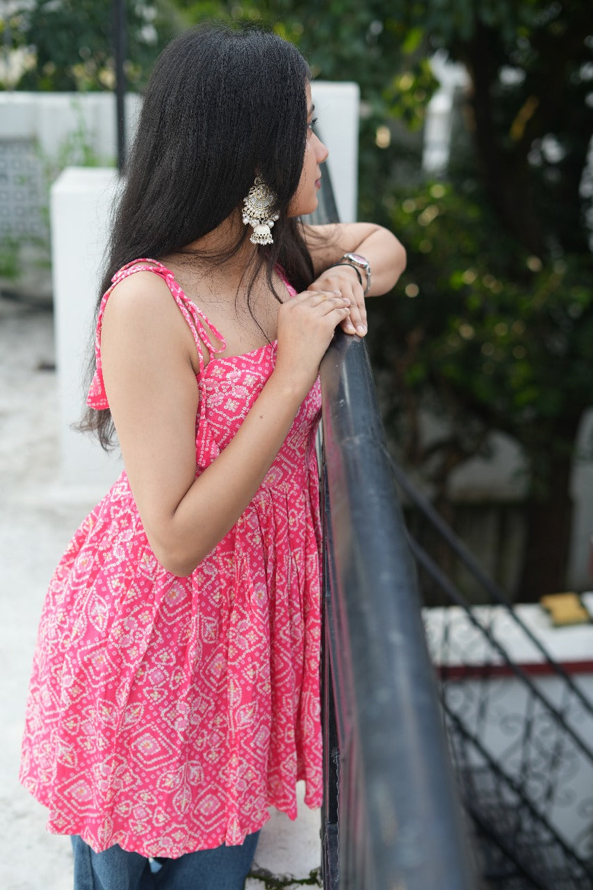Trishudra Gulnaar – The Blossom Kurti 🌺