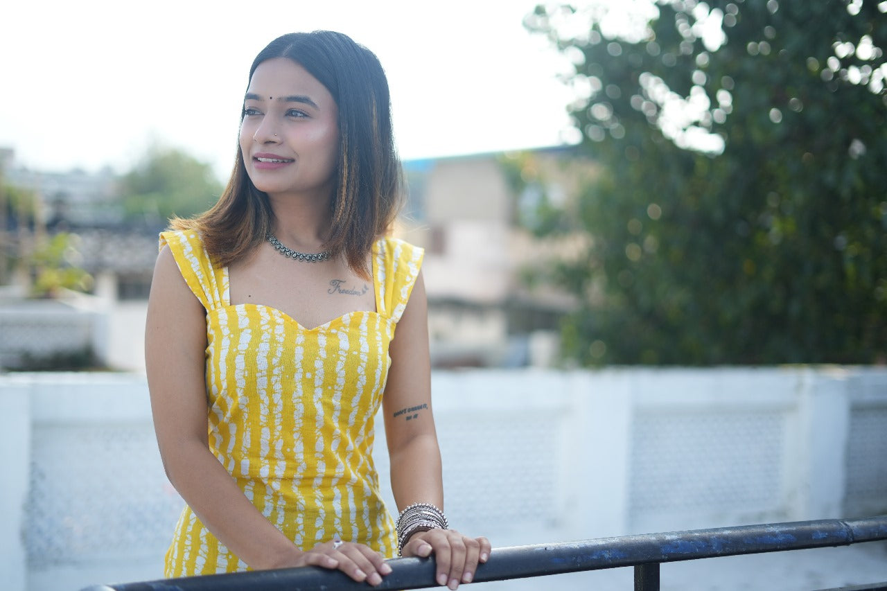 Trishudra Kanak – The Sunshine Kurti ☀