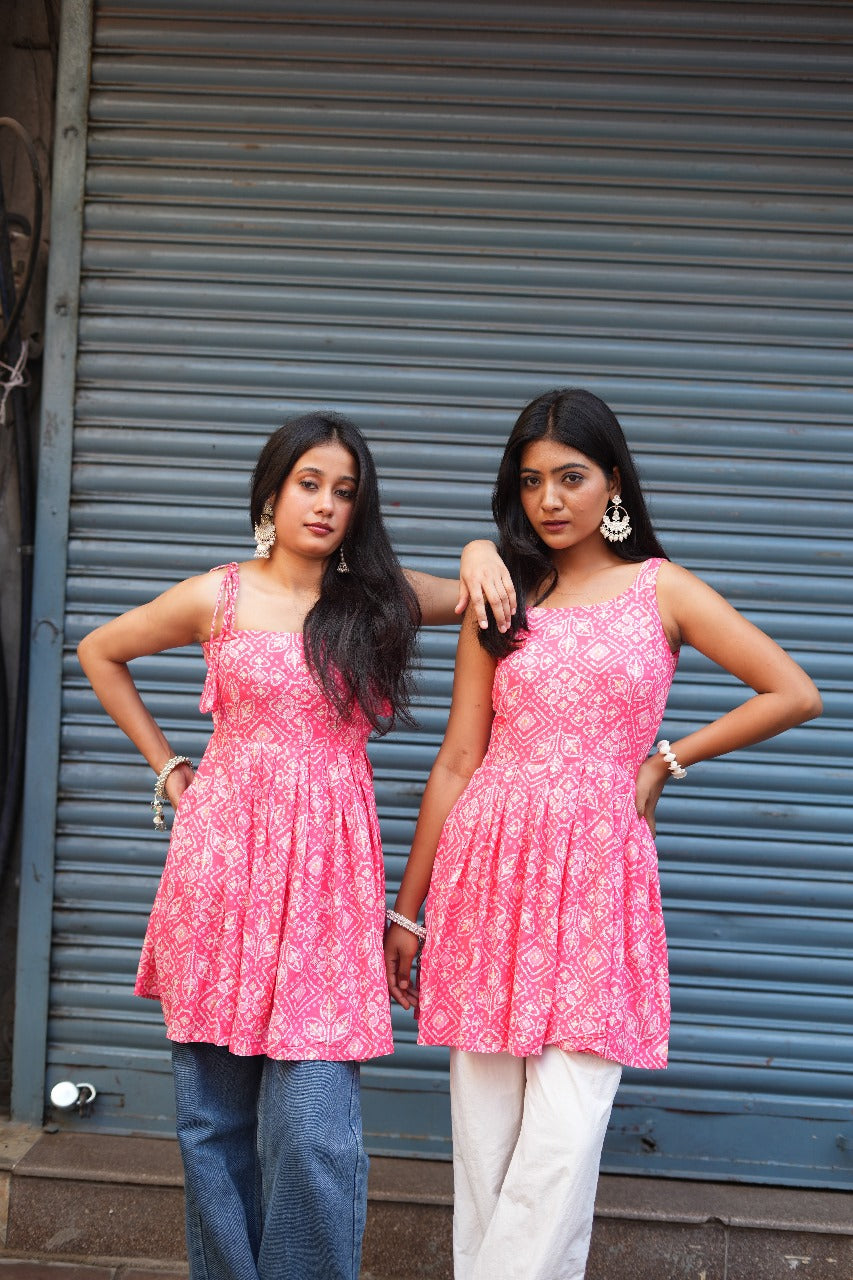Trishudra Gulnaar – The Blossom Kurti 🌺